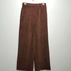 Urban Outfitters Wide Leg Couduroy Elastic Waist Pockets Pants XS